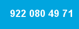 922 080 49 71 922 080 49 71